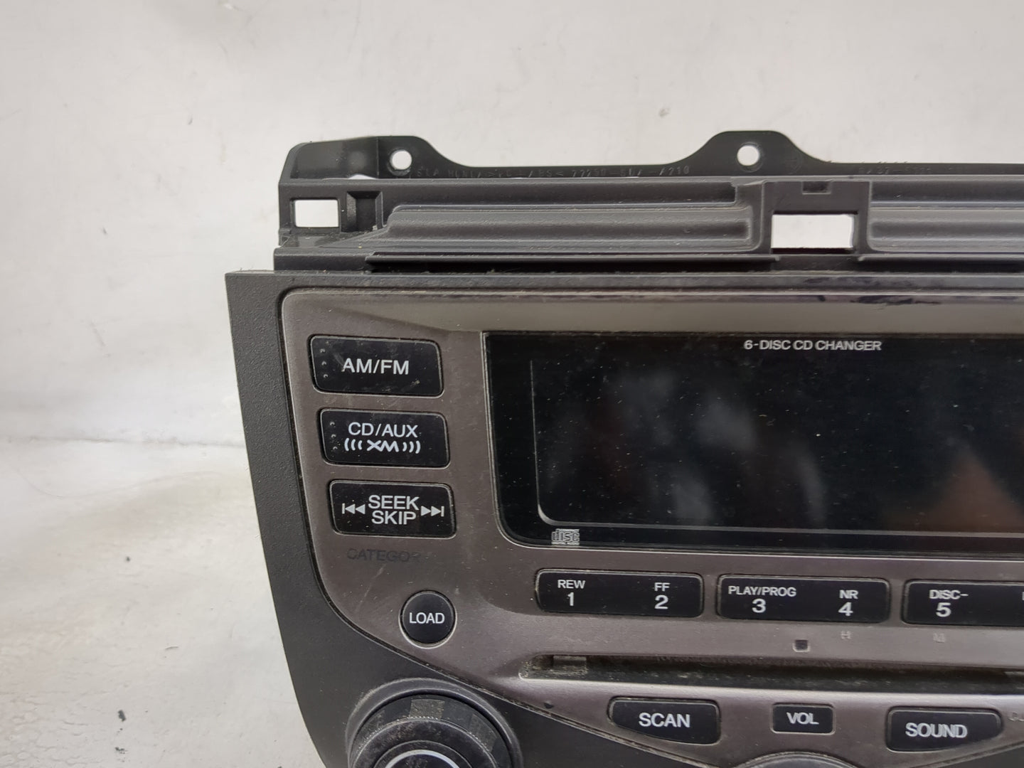 2004-2007 Honda Accord Radio AM FM Cd Player Receiver Replacement P/N:39175-SDA-L120-M2 CQ-EH1464Z Fits Fits 2004 2005 2006 