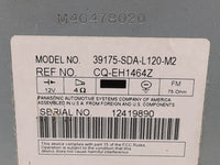 2004-2007 Honda Accord Radio AM FM Cd Player Receiver Replacement P/N:39175-SDA-L120-M2 CQ-EH1464Z Fits Fits 2004 2005 2006 