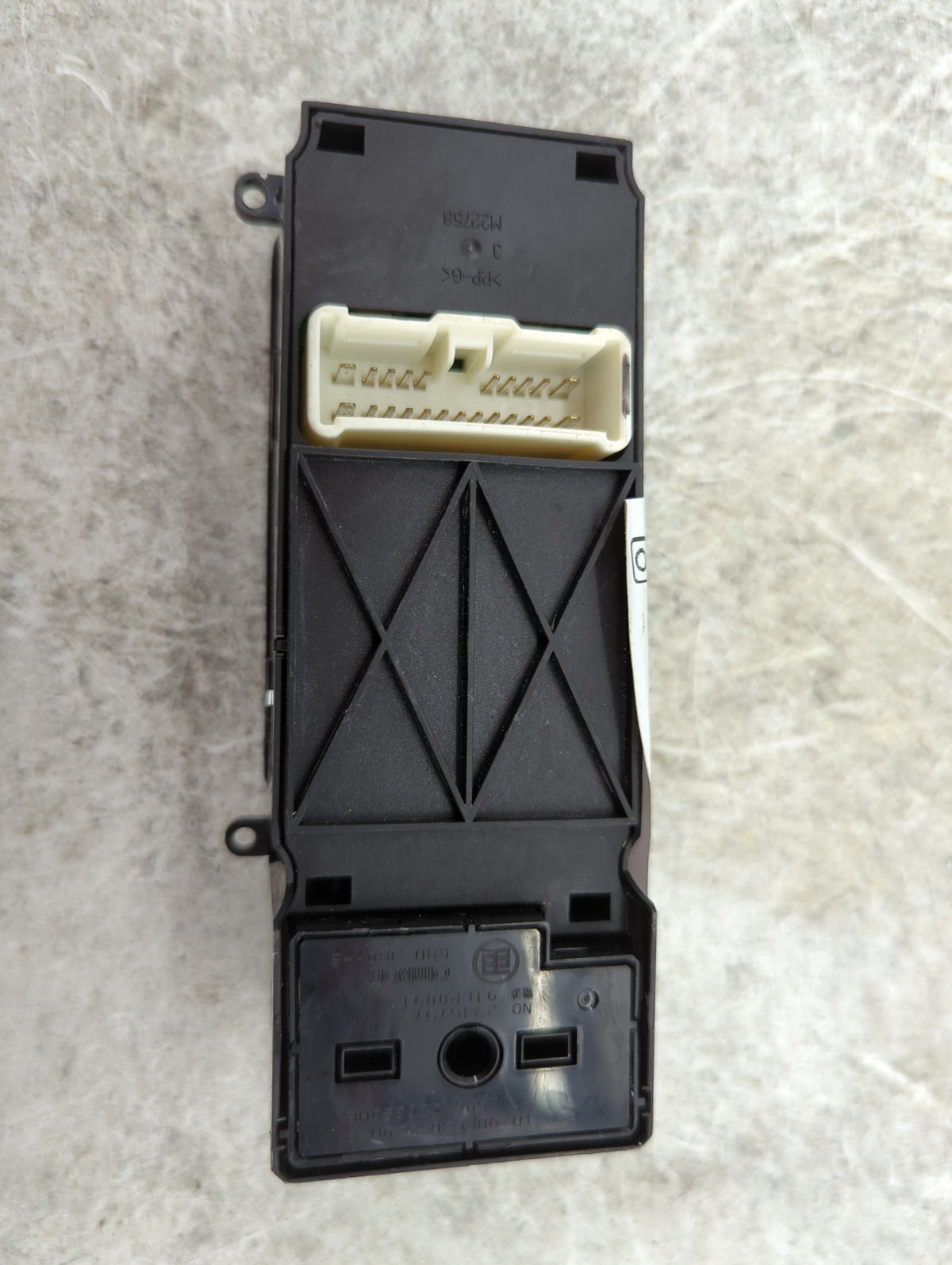 2007 Honda Accord Master Power Window Switch Replacement Driver Side Left P/N:M22757 M22758 Fits OEM Used Auto Parts - Oemus