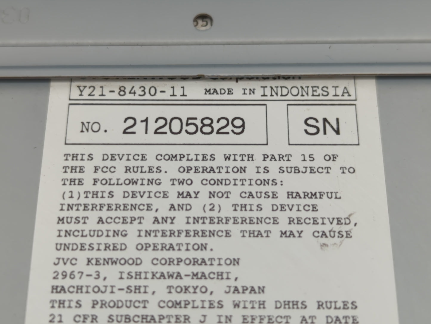 2007 Honda Accord Undefined - Oemusedautoparts1.com