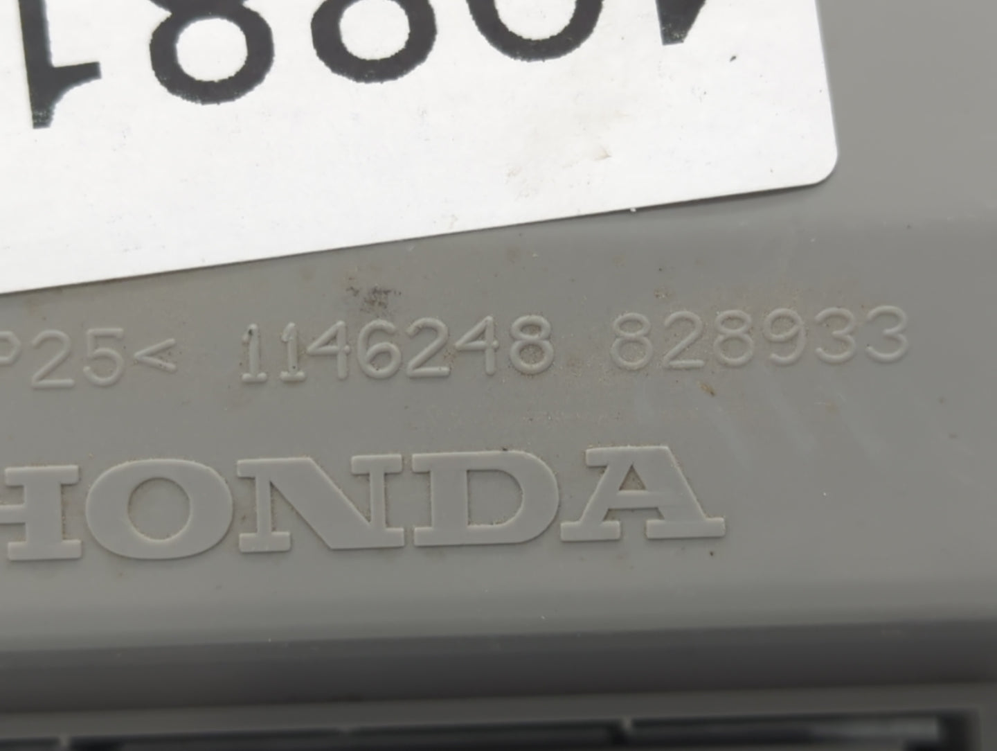 2007 Honda Accord Overhead Roof Console Grey - Oemusedautoparts1.com
