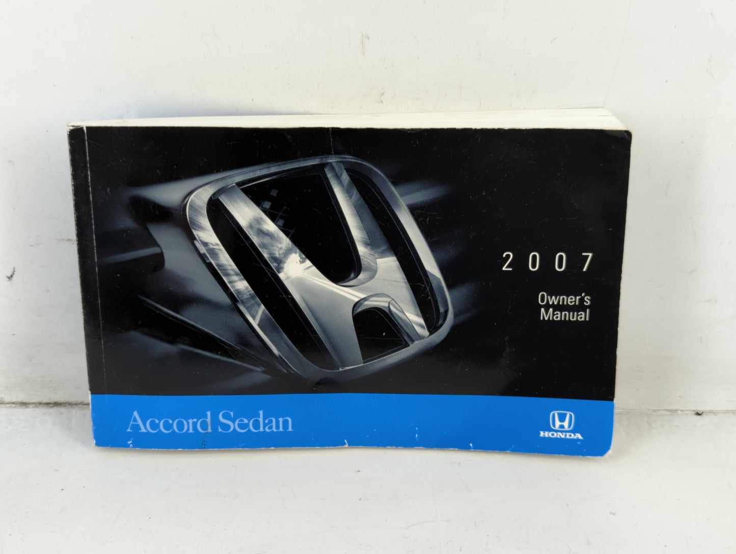 2007 Honda Accord Owners Manual Book Guide P/N:00X31-SDA-6422 31SDA642 OEM Used Auto Parts - Oemusedautoparts1.com
