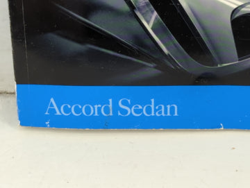 2007 Honda Accord Owners Manual Book Guide P/N:00X31-SDA-6422 31SDA642 OEM Used Auto Parts