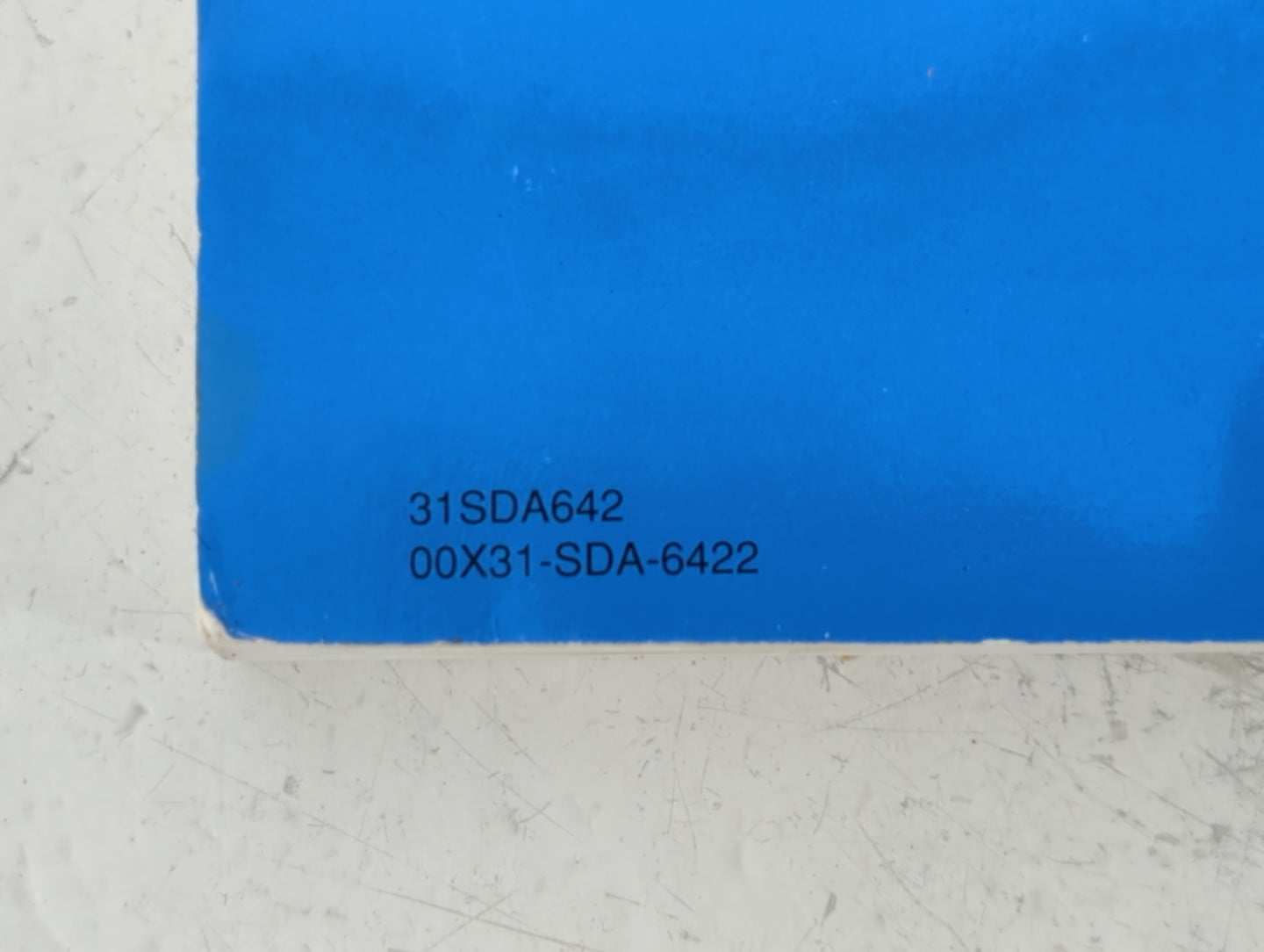 2007 Honda Accord Owners Manual Book Guide P/N:00X31-SDA-6422 31SDA642 OEM Used Auto Parts - Oemusedautoparts1.com