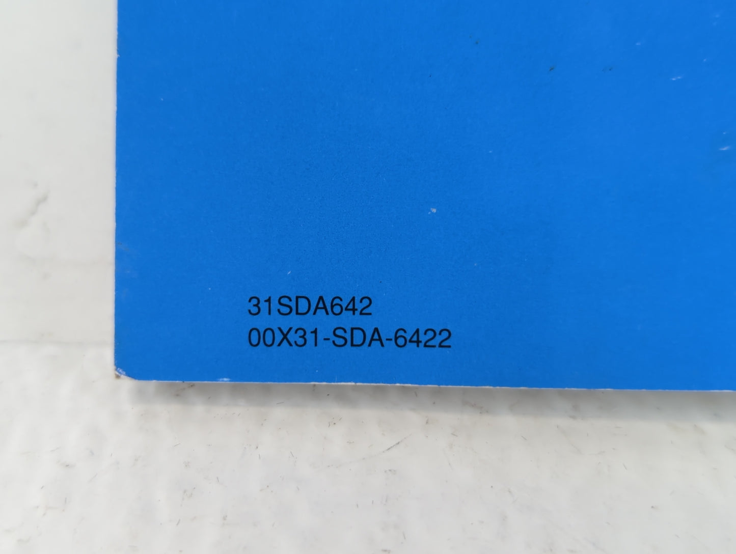 2007 Honda Accord Owners Manual Book Guide P/N:00X31-SDA-6422 31SDA642 OEM Used Auto Parts - Oemusedautoparts1.com