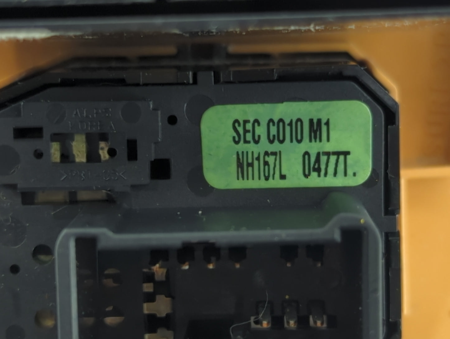 2007 Honda Accord Master Power Window Switch Replacement Driver Side Left Fits OEM Used Auto Parts - Oemusedautoparts1.com