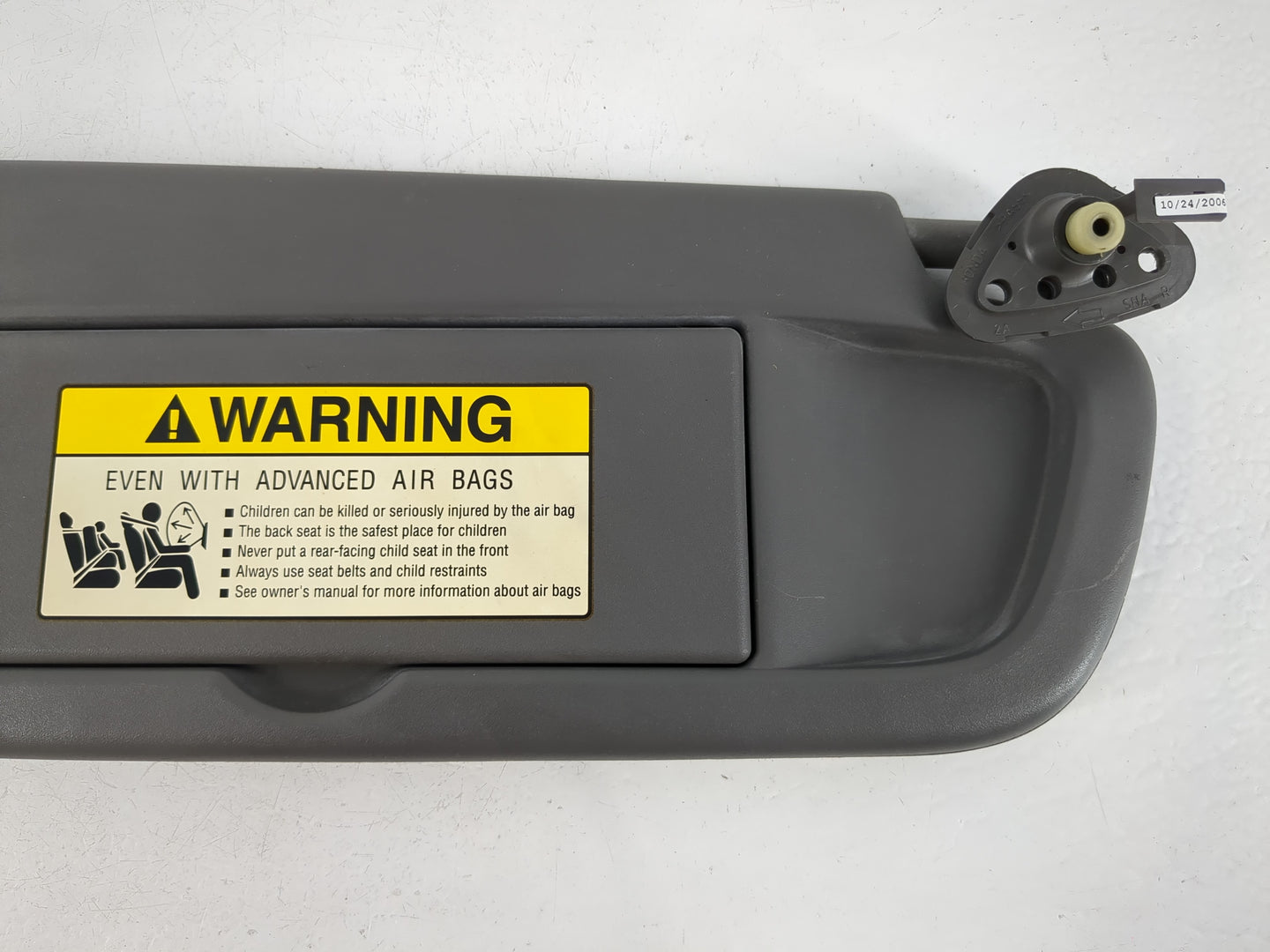 2006-2011 Honda Civic Sun Visor Shade Replacement Passenger Right Mirror Fits Fits 2006 2007 2008 2009 2010 2011 OEM Used Au