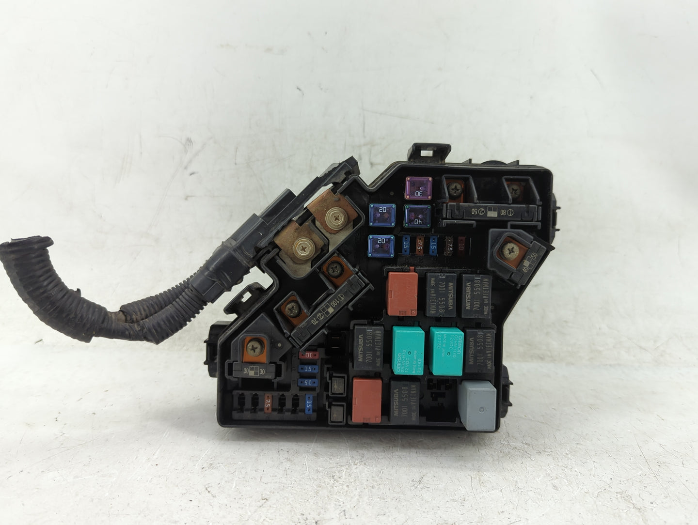 2006-2007 Honda Civic Fusebox Fuse Box Panel Relay Module P/N:ND60J711C 080706 SND-J112 Fits Fits 2006 2007 OEM Used Auto Pa
