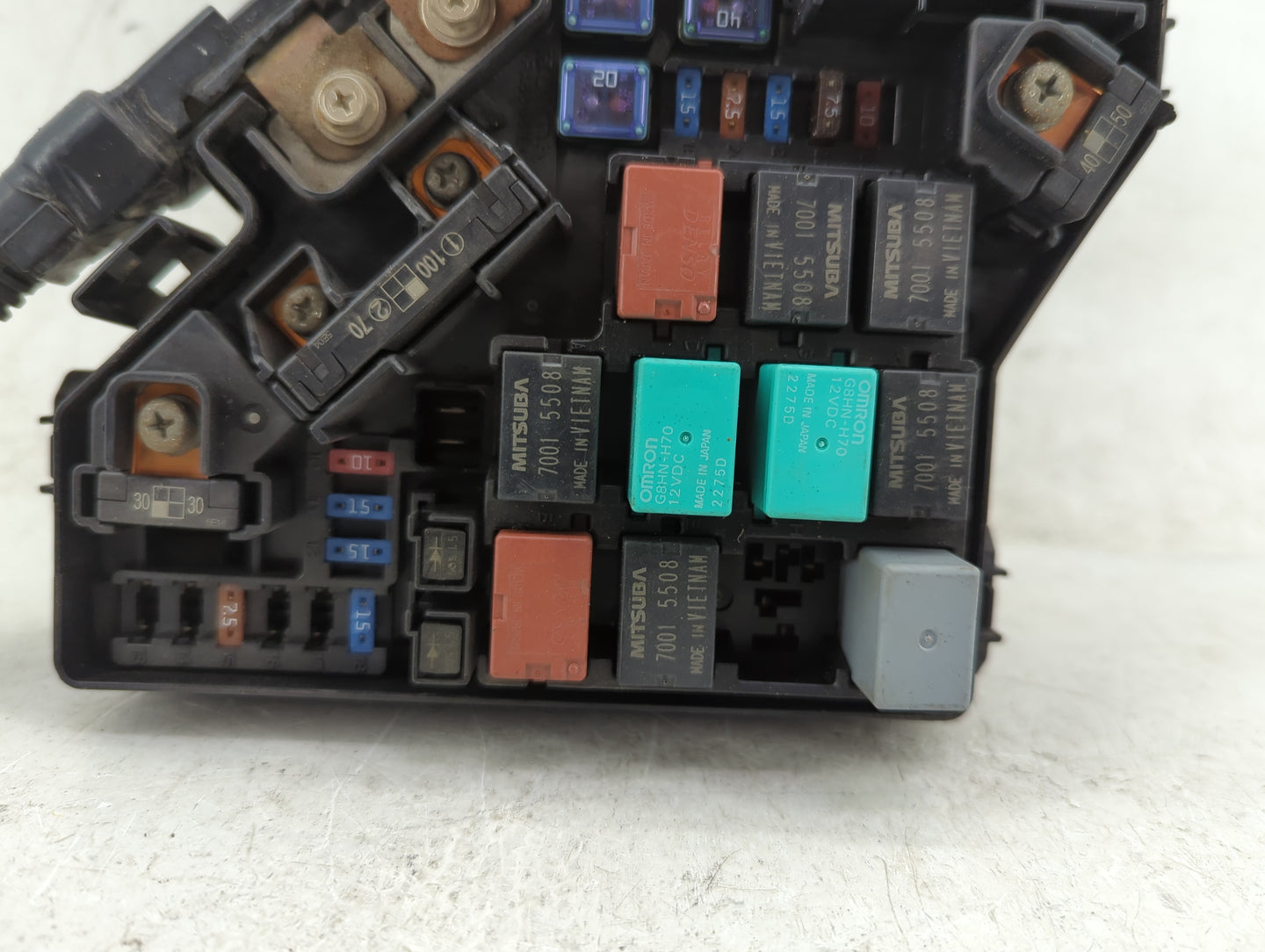 2006-2007 Honda Civic Fusebox Fuse Box Panel Relay Module P/N:ND60J711C 080706 SND-J112 Fits Fits 2006 2007 OEM Used Auto Pa