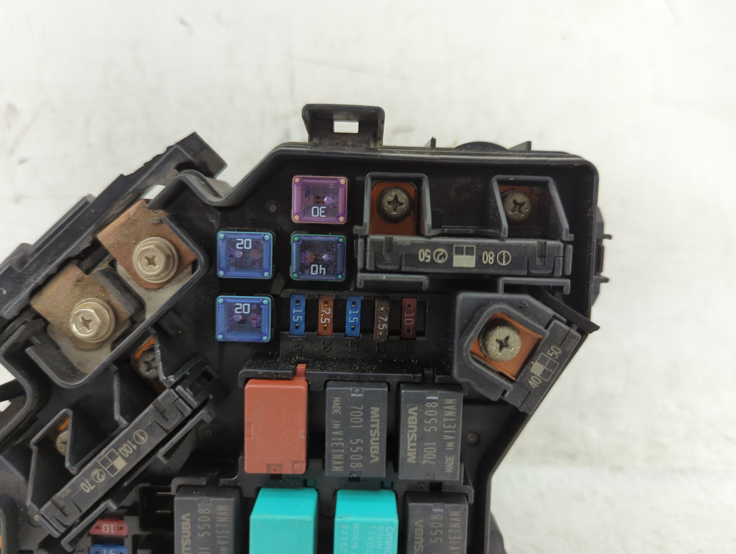 2006-2007 Honda Civic Fusebox Fuse Box Panel Relay Module P/N:ND60J711C 080706 SND-J112 Fits Fits 2006 2007 OEM Used Auto Pa