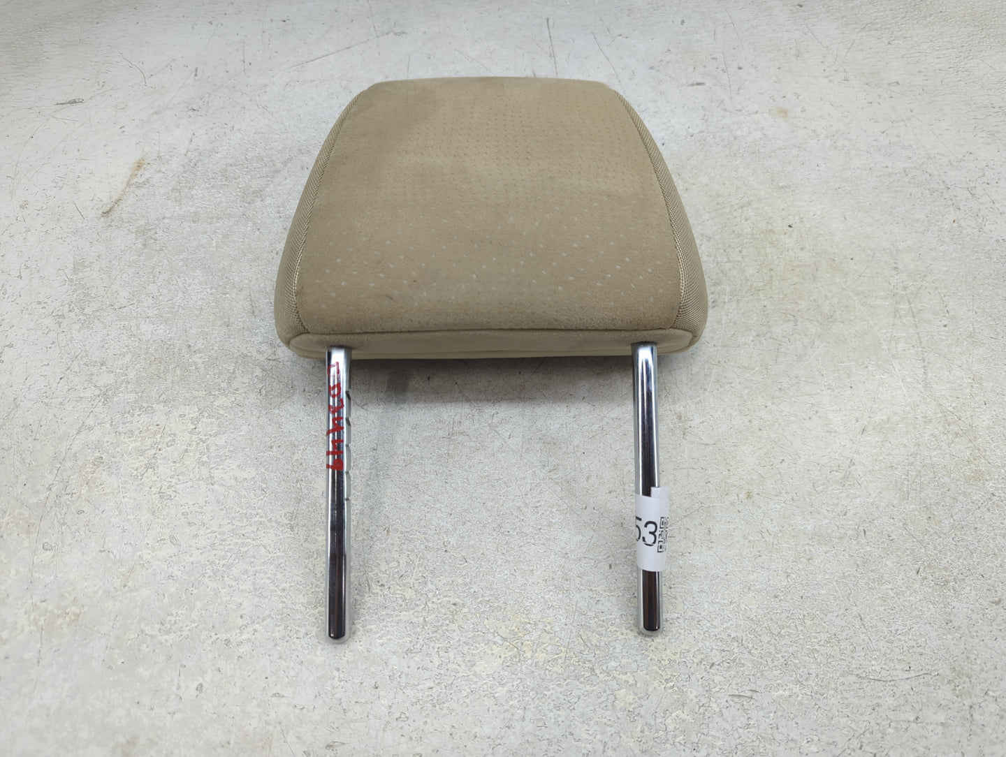 2006-2011 Honda Civic Headrest Head Rest Front Driver Passenger Seat Tan - Oemusedautoparts1.com