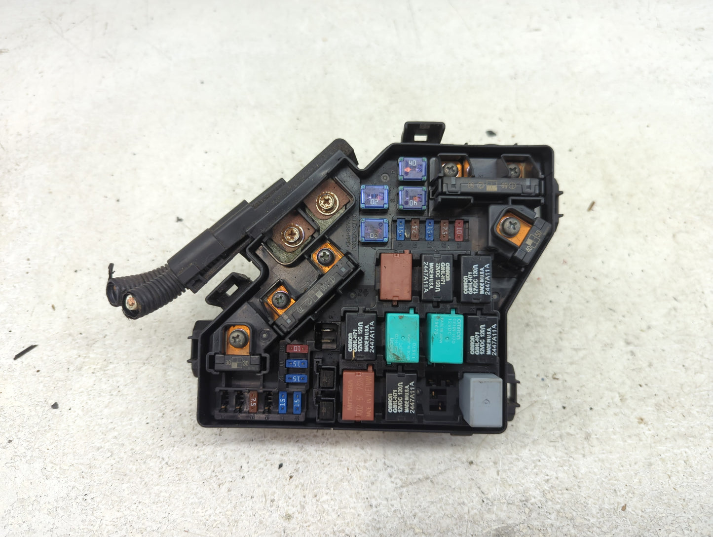 2006-2007 Honda Civic Fusebox Fuse Box Panel Relay Module Fits Fits 2006 2007 OEM Used Auto Parts - Oemusedautoparts1.com