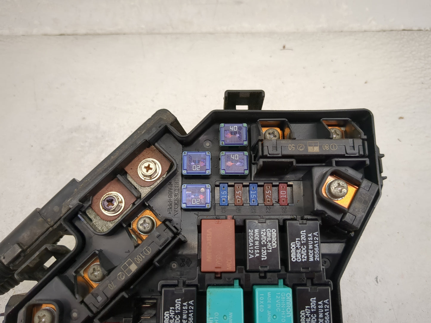 2007 Honda Civic Fusebox Fuse Box Panel Relay Module P/N:SVA-A120 Fits OEM Used Auto Parts - Oemusedautoparts1.com