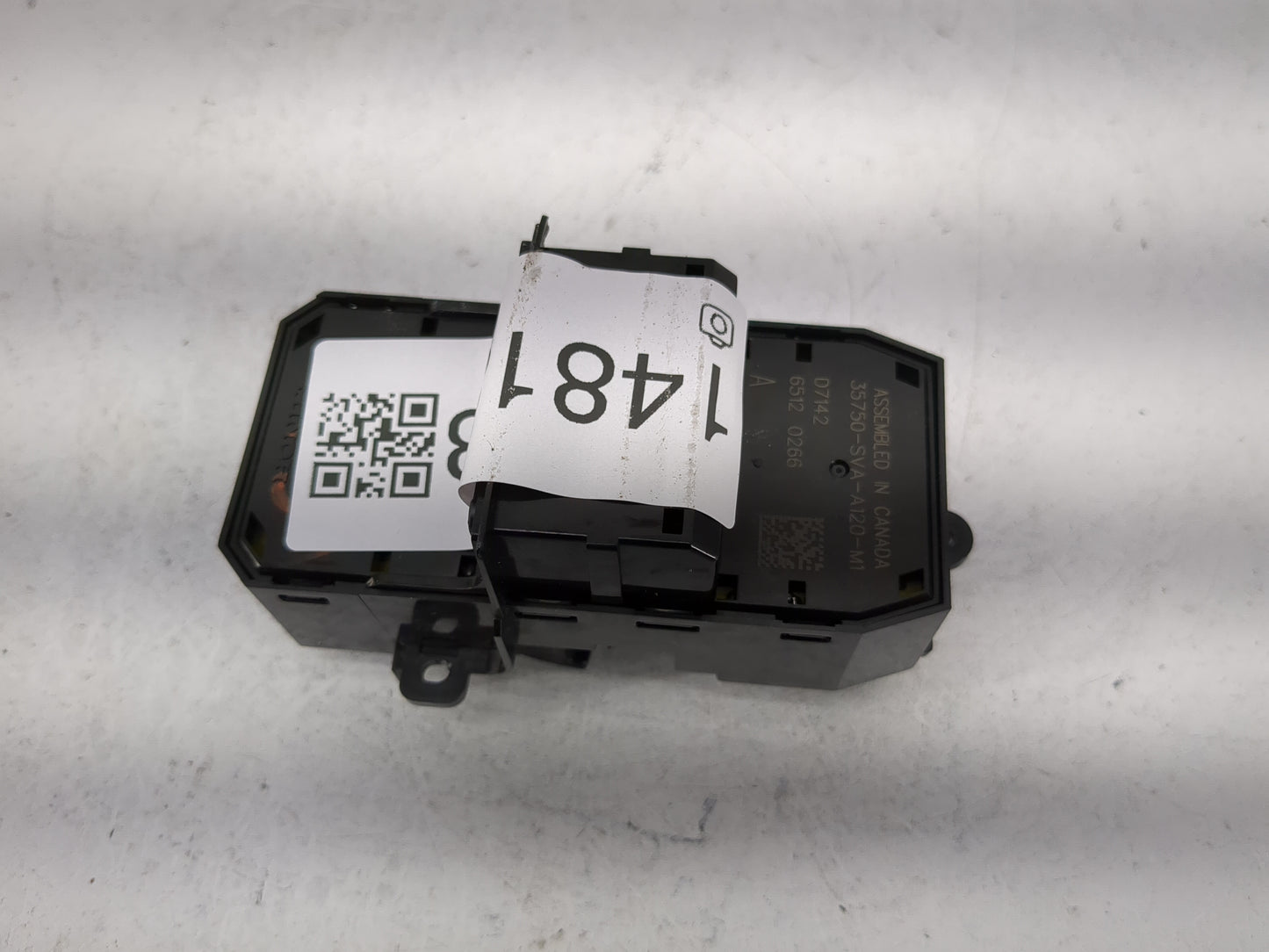 2006-2011 Honda Civic Master Power Window Switch Replacement Driver Side Left P/N:35750-SVA-A120-M1 Fits OEM Used Auto Parts