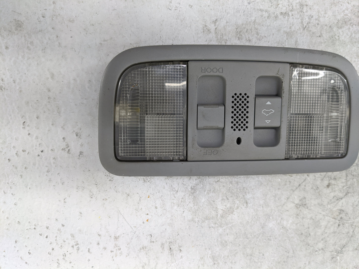 2007 Honda Civic Overhead Roof Console Gray - Oemusedautoparts1.com