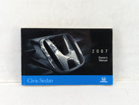 2007 Honda Civic Owners Manual Book Guide OEM Used Auto Parts - Oemusedautoparts1.com