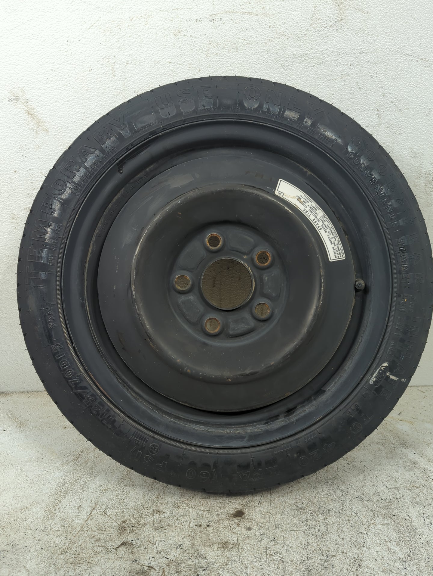 2006-2011 Honda Civic Spare Donut Tire Wheel Rim Oem 5035977 - Oemusedautoparts1.com