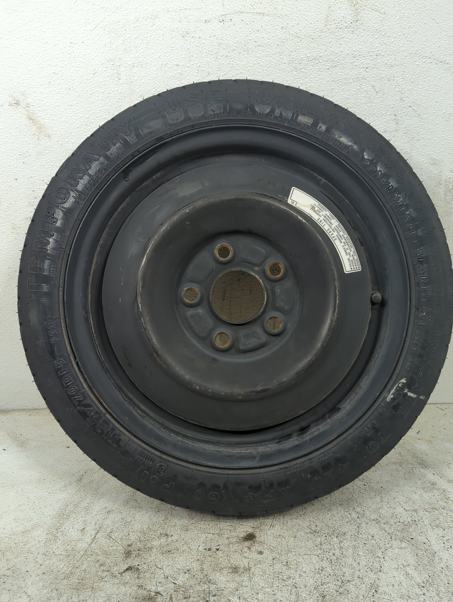 2006-2011 Honda Civic Spare Donut Tire Wheel Rim Oem 5035977 - Oemusedautoparts1.com