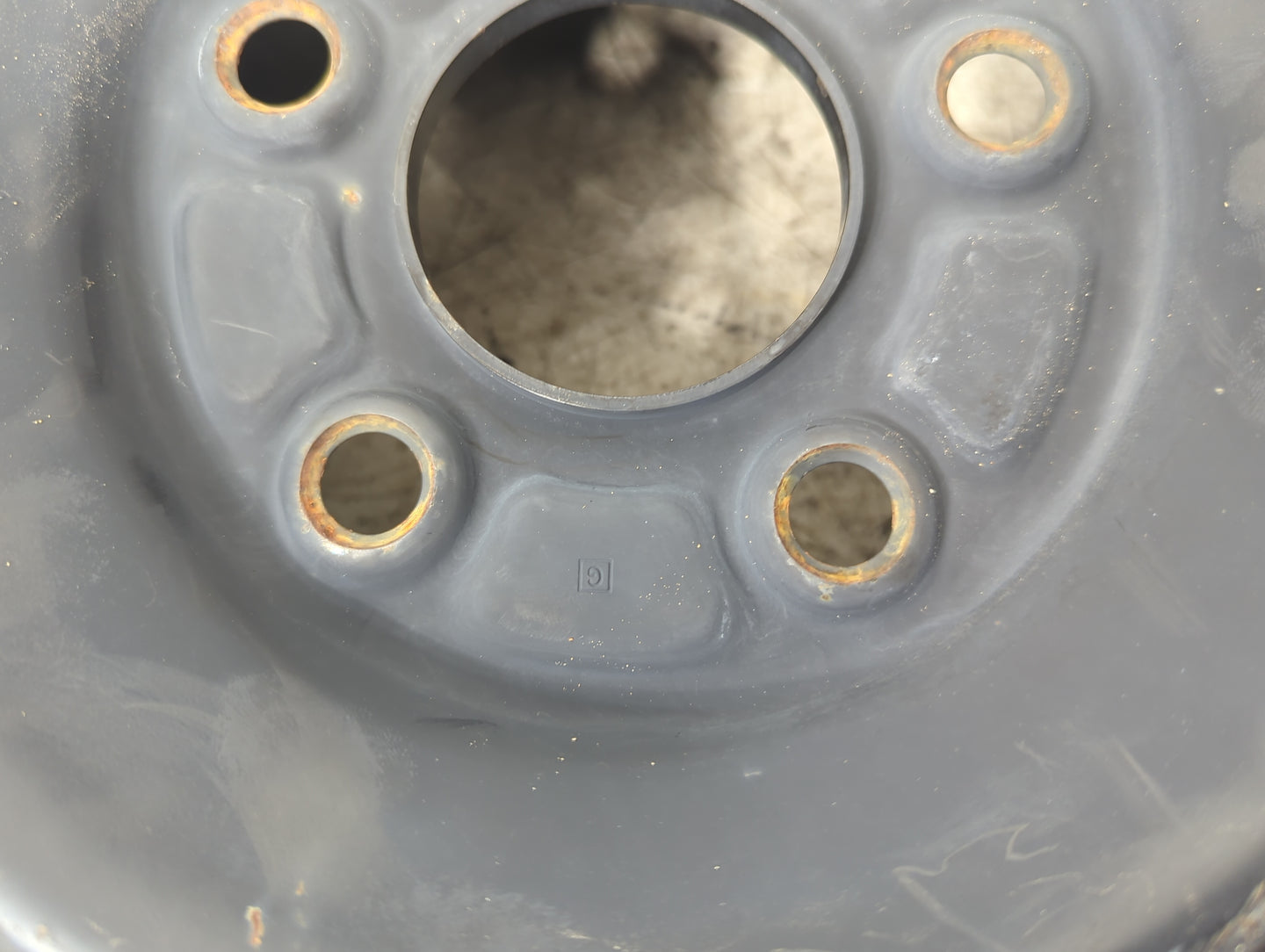 2006-2011 Honda Civic Spare Donut Tire Wheel Rim Oem 5035977 - Oemusedautoparts1.com