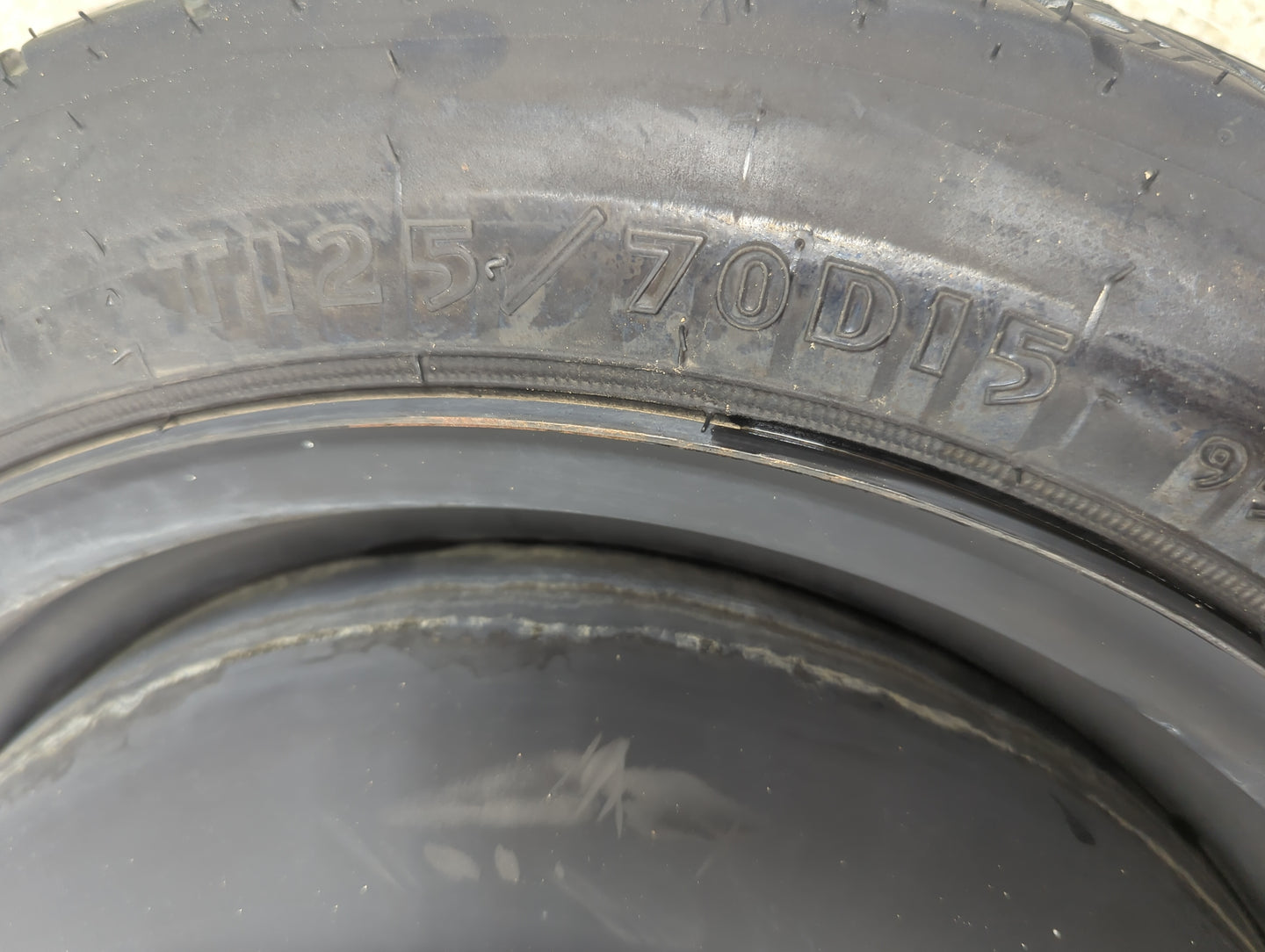 2006-2011 Honda Civic Spare Donut Tire Wheel Rim Oem 5035977 - Oemusedautoparts1.com