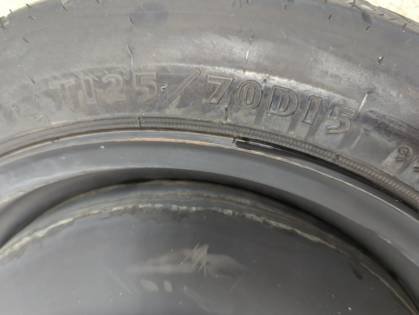 2006-2011 Honda Civic Spare Donut Tire Wheel Rim Oem 5035977 - Oemusedautoparts1.com