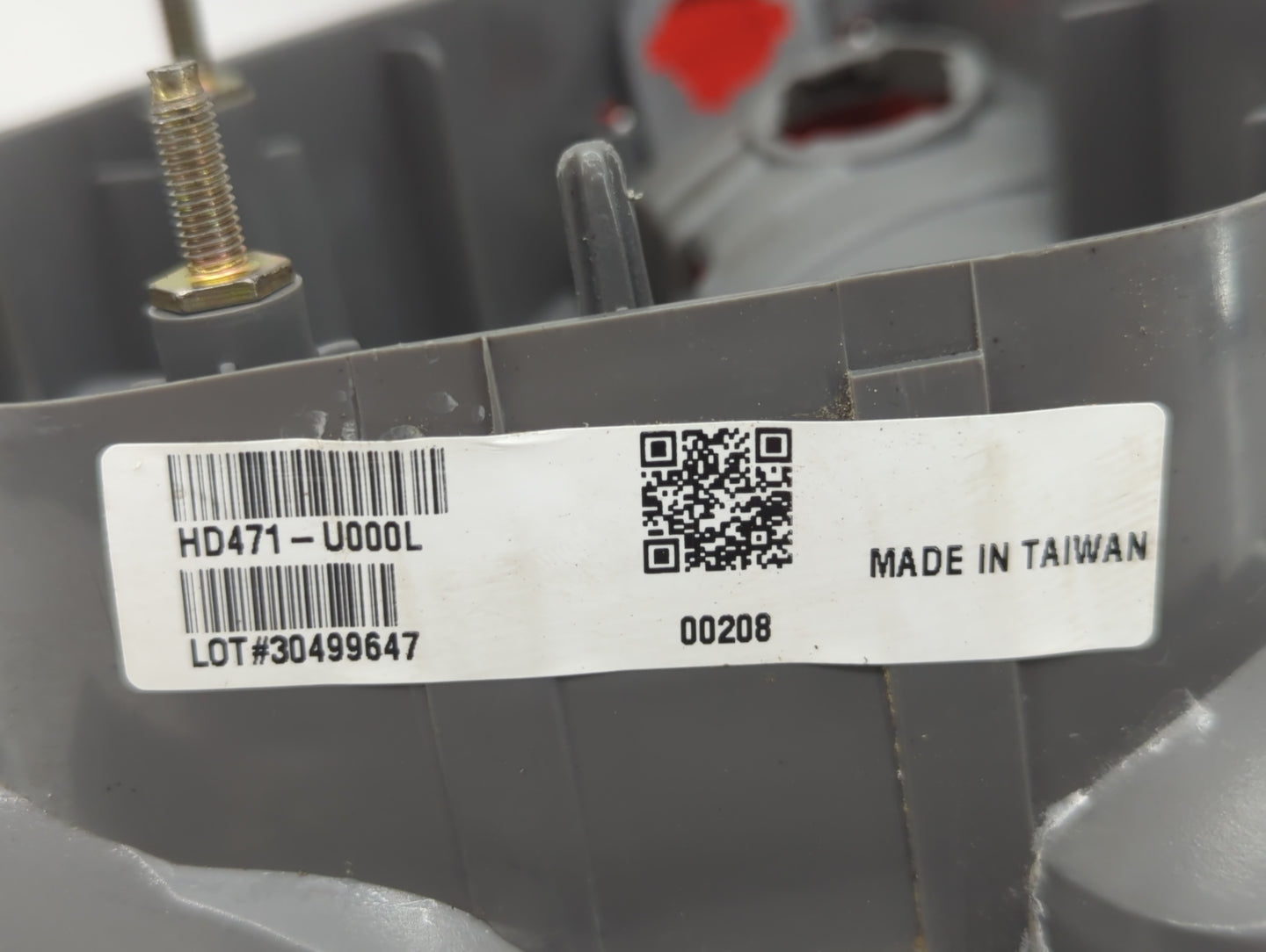 2006-2008 Honda Civic Tail Light Assembly Driver Left OEM P/N:HD471-U000L Fits Fits 2006 2007 2008 OEM Used Auto Parts - Oem