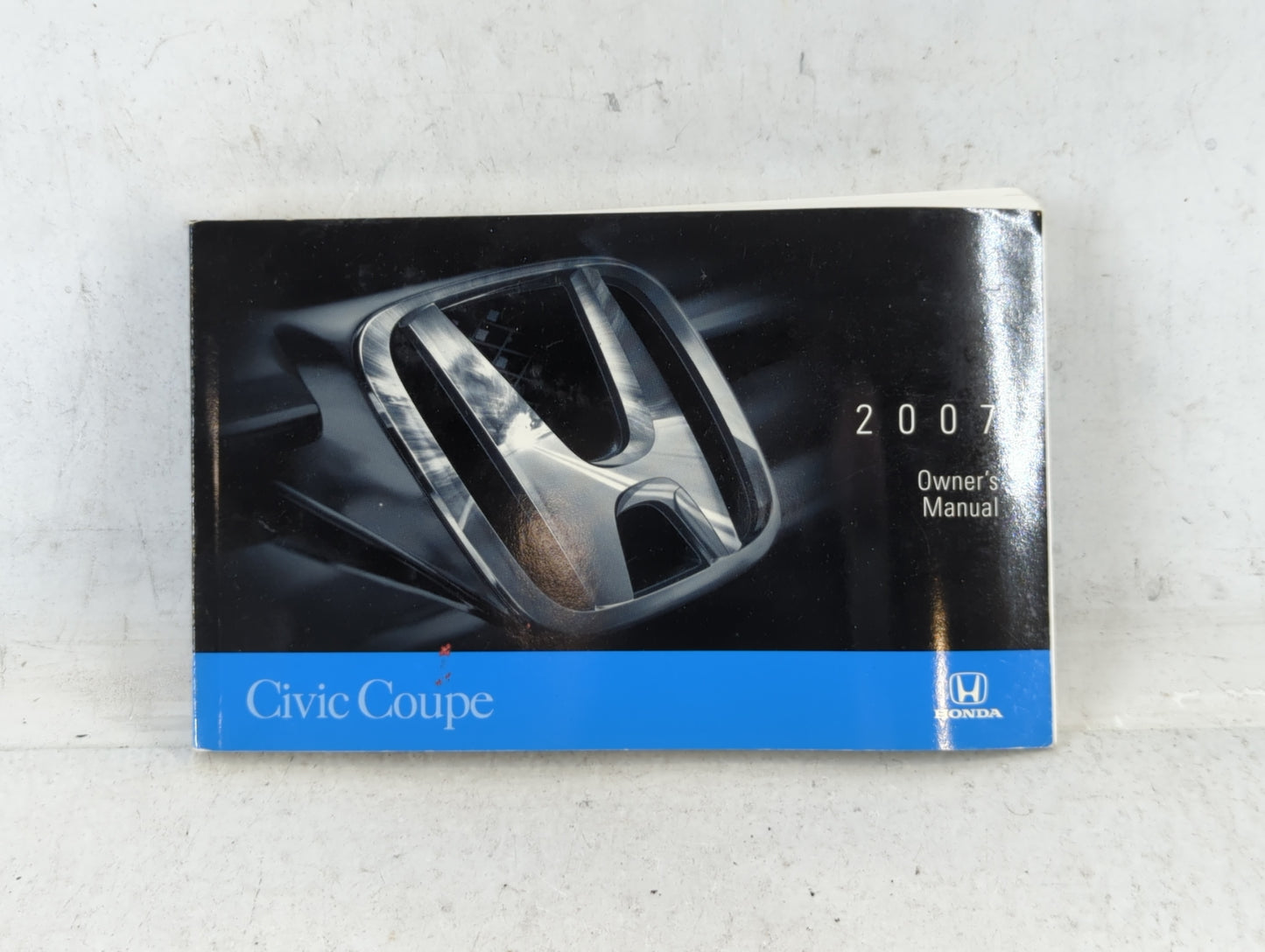 2007 Honda Civic Owners Manual Book Guide P/N:00X31-SVA-6110 31SVA611 OEM Used Auto Parts - Oemusedautoparts1.com