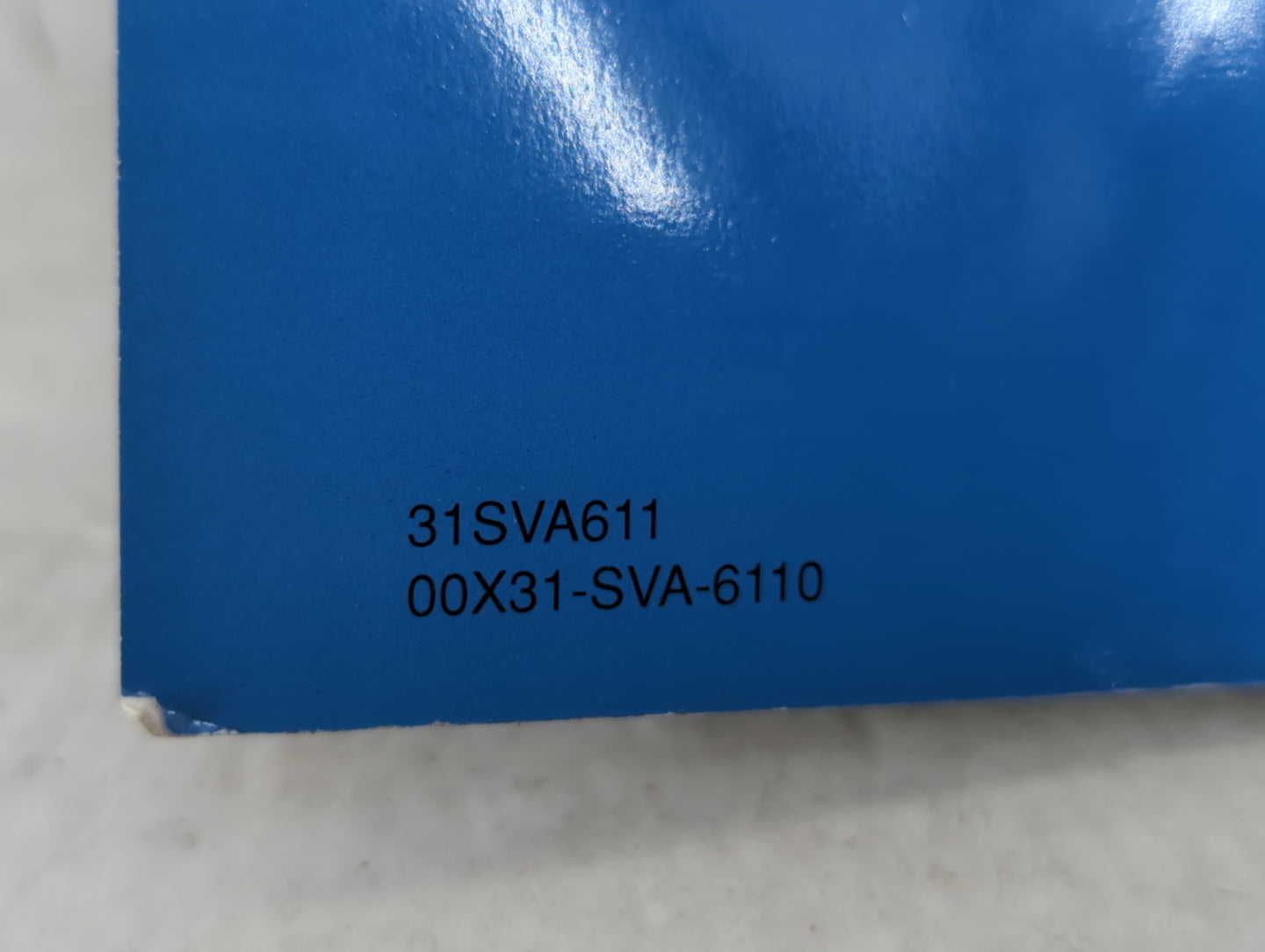 2007 Honda Civic Owners Manual Book Guide P/N:00X31-SVA-6110 31SVA611 OEM Used Auto Parts - Oemusedautoparts1.com
