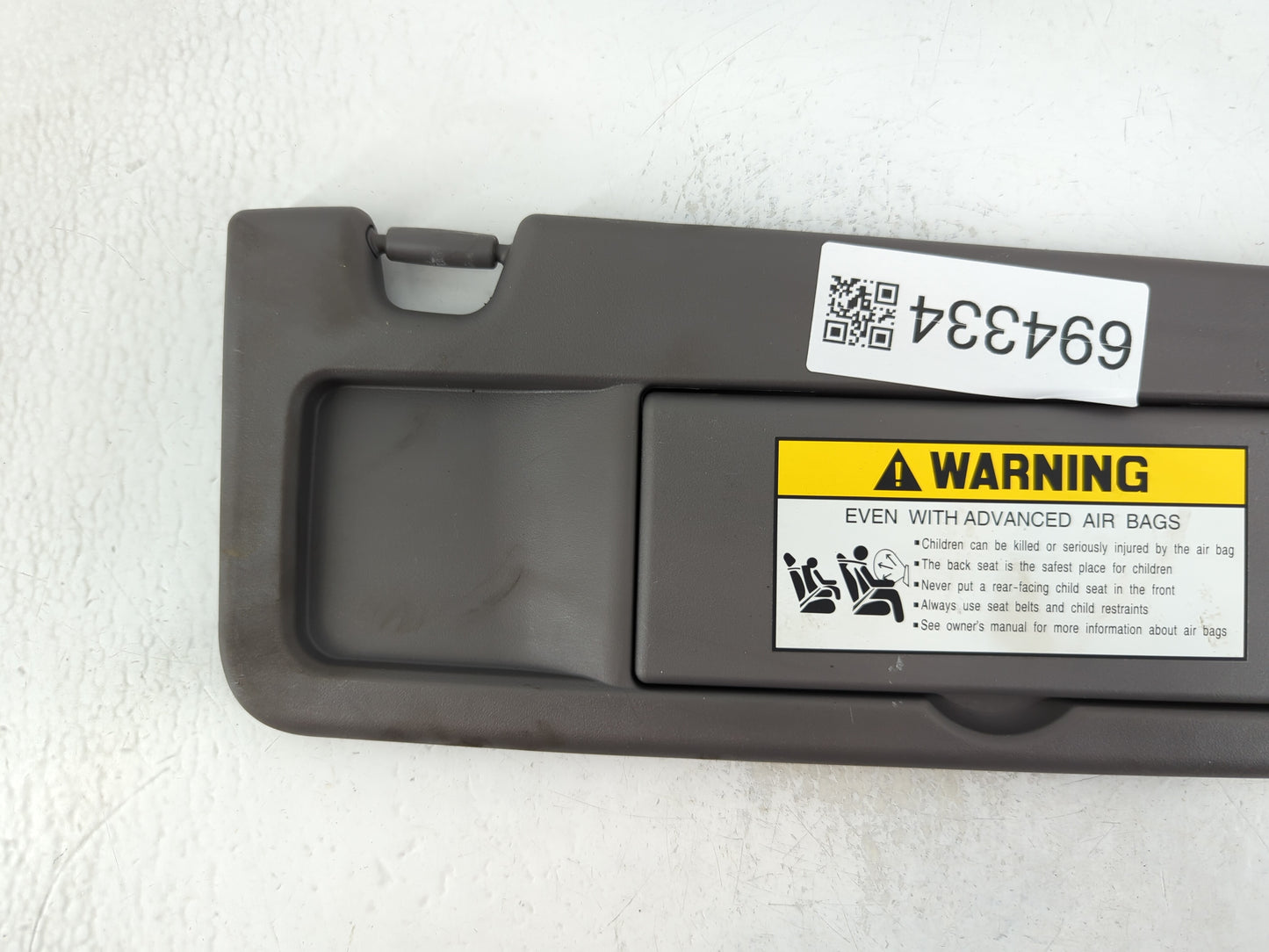 2006-2011 Honda Civic Sun Visor Shade Replacement Passenger Right Mirror Fits Fits 2006 2007 2008 2009 2010 2011 OEM Used Au