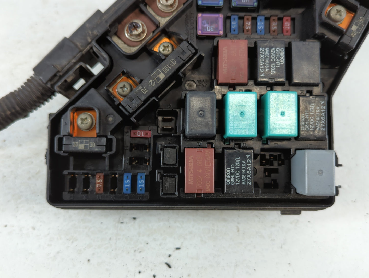 2006-2007 Honda Civic Fusebox Fuse Box Panel Relay Module P/N:VA100EBJ7 060830 SVA-A020 Fits Fits 2006 2007 OEM Used Auto Pa