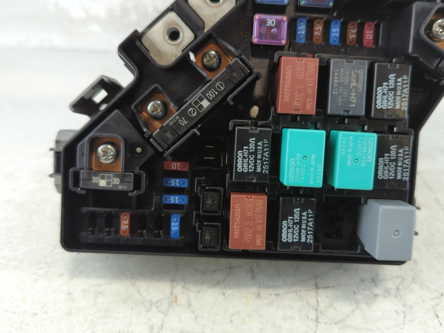 2006-2007 Honda Civic Fusebox Fuse Box Panel Relay Module Fits Fits 2006 2007 OEM Used Auto Parts - Oemusedautoparts1.com