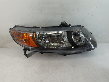 Honda Civic Driver Left Oem Head Light Headlight Lamp - Oemusedautoparts1.com