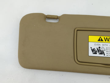 2007-2011 Honda Cr-V Sun Visor Shade Replacement Passenger Right Mirror Fits Fits 2007 2008 2009 2010 2011 OEM Used Auto Parts
