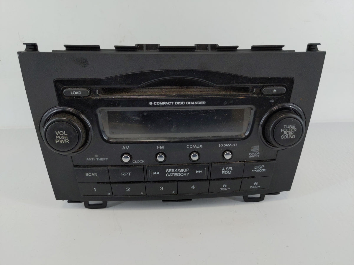 2007 Honda Cr-V Radio AM FM Cd Player Receiver Replacement P/N:39100-SWA-A203 Fits OEM Used Auto Parts - Oemusedautoparts1.c