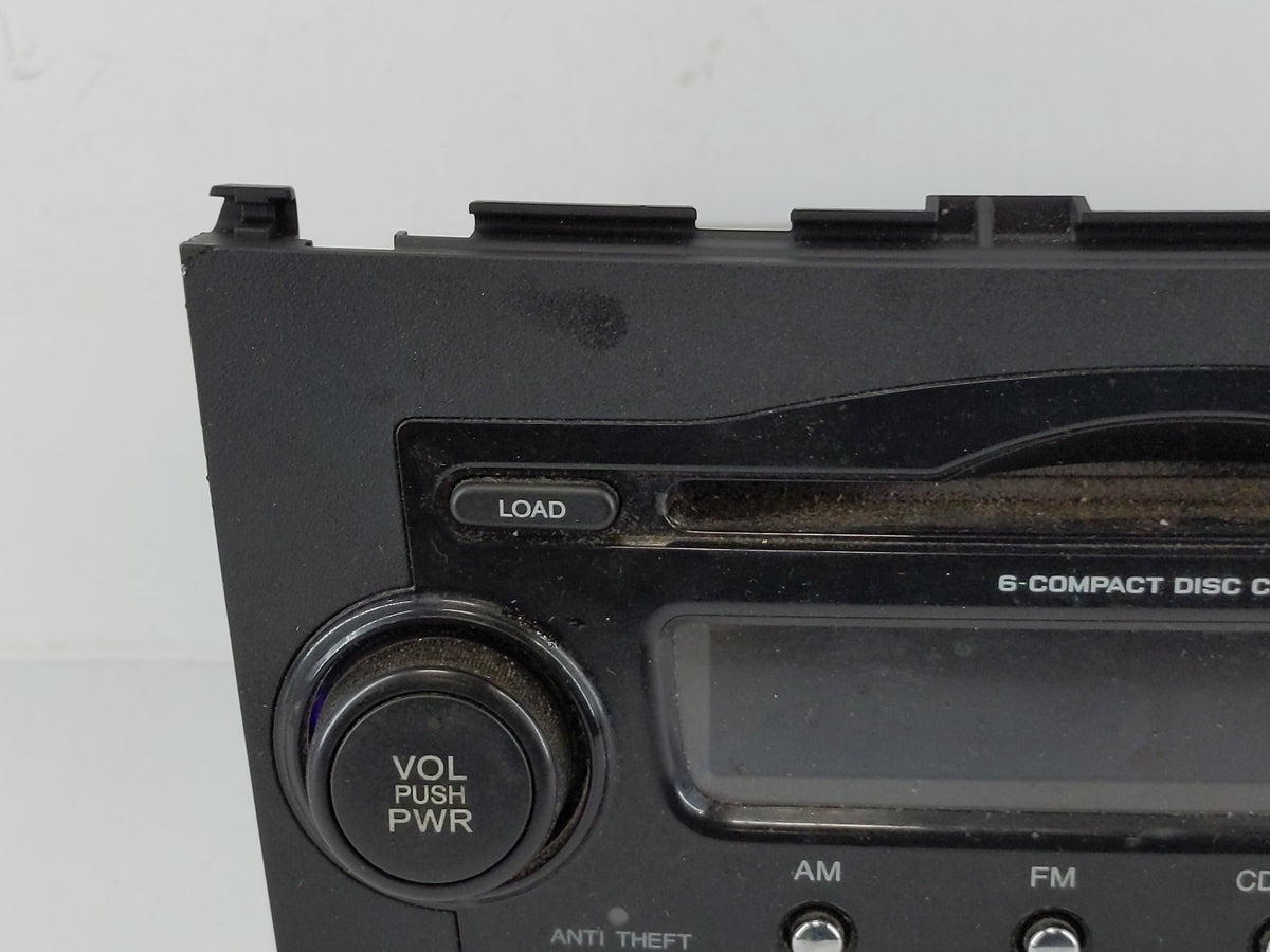 2007 Honda Cr-V Radio AM FM Cd Player Receiver Replacement P/N:39100-SWA-A203 Fits OEM Used Auto Parts - Oemusedautoparts1.c