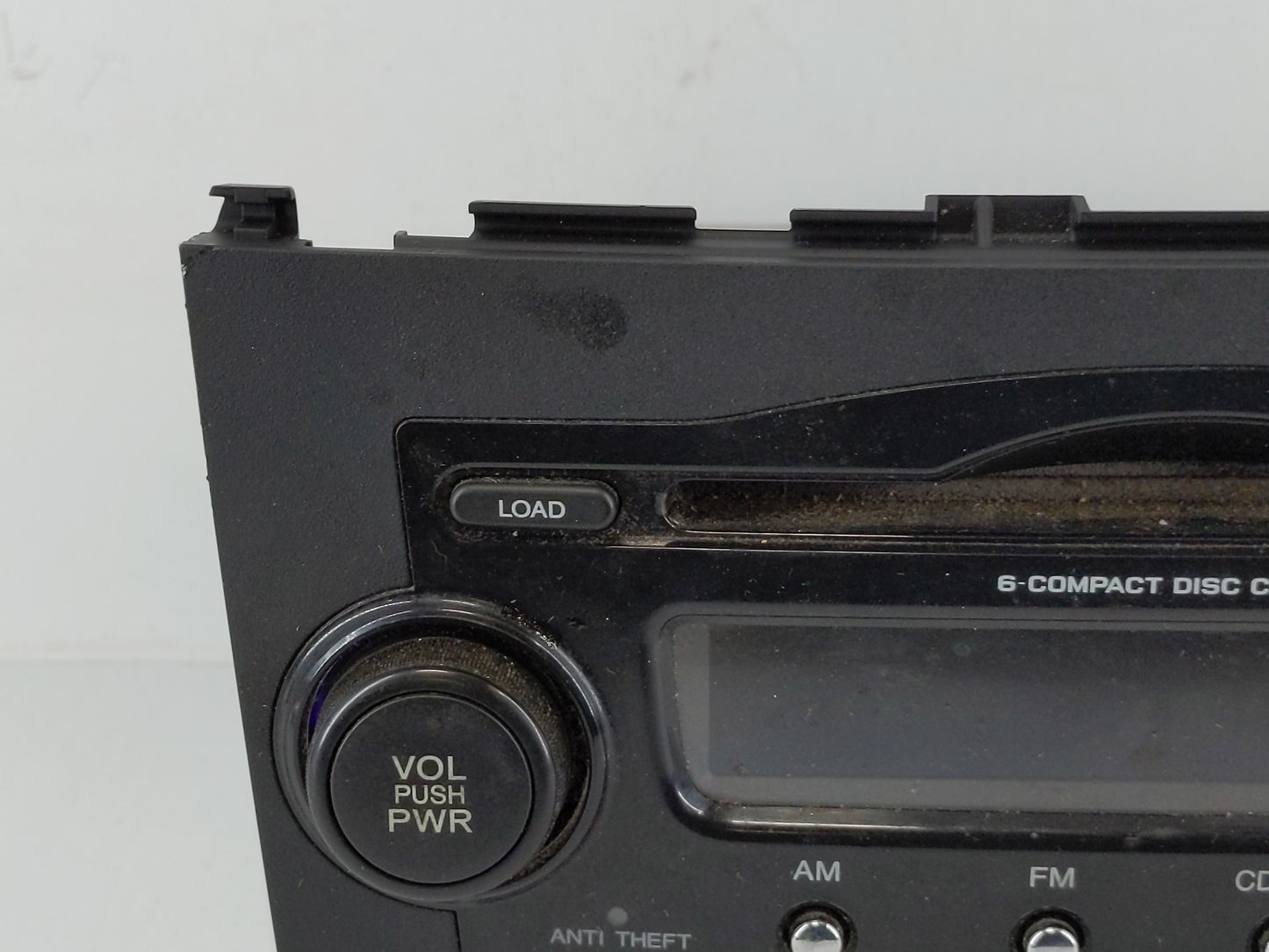 2007 Honda Cr-V Radio AM FM Cd Player Receiver Replacement P/N:39100-SWA-A203 Fits OEM Used Auto Parts - Oemusedautoparts1.c