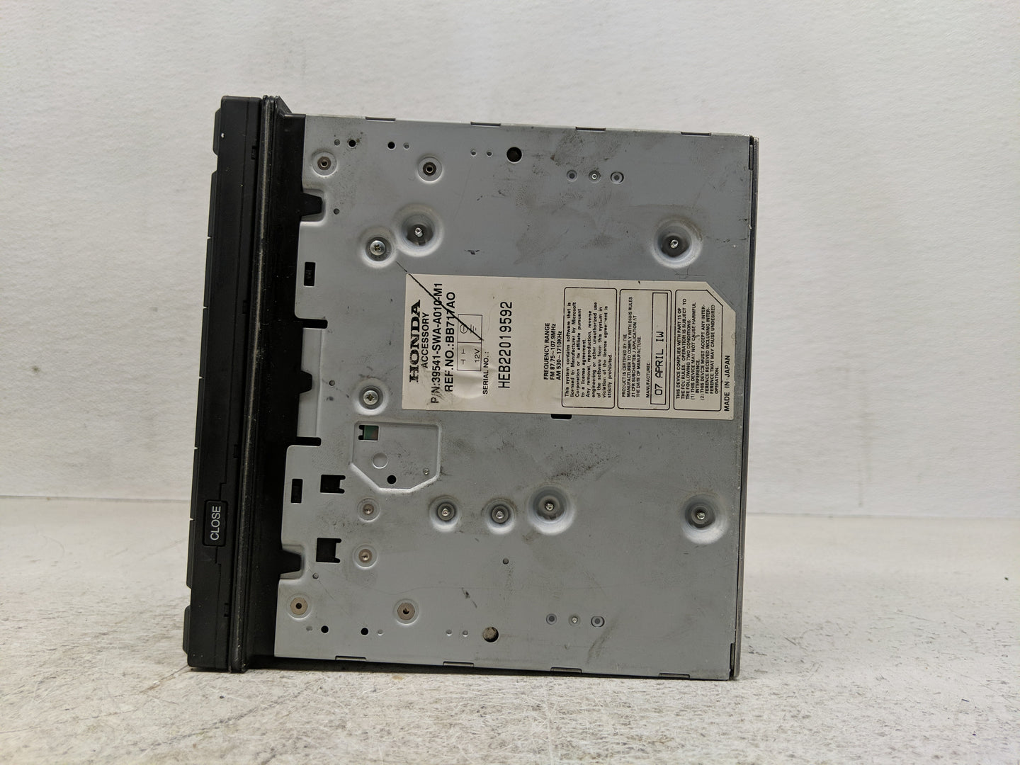 2007-2009 Honda Cr-v Information Display Screen - Oemusedautoparts1.com