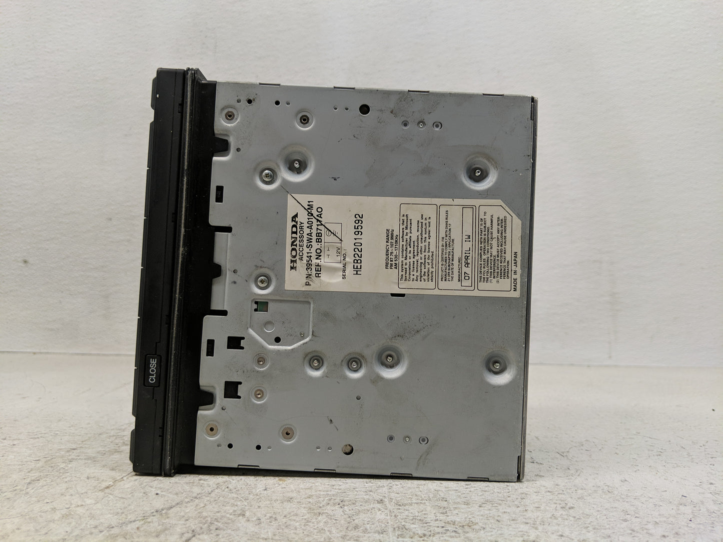 2007-2009 Honda Cr-v Information Display Screen - Oemusedautoparts1.com