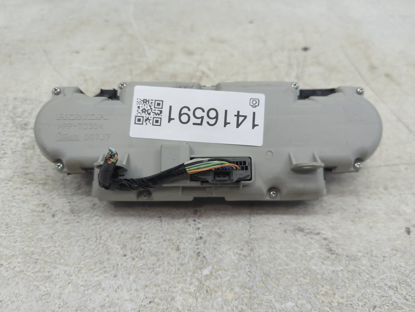 2007-2009 Honda Cr-V Climate Control Module Temperature AC/Heater Replacement Fits Fits 2007 2008 2009 OEM Used Auto Parts -
