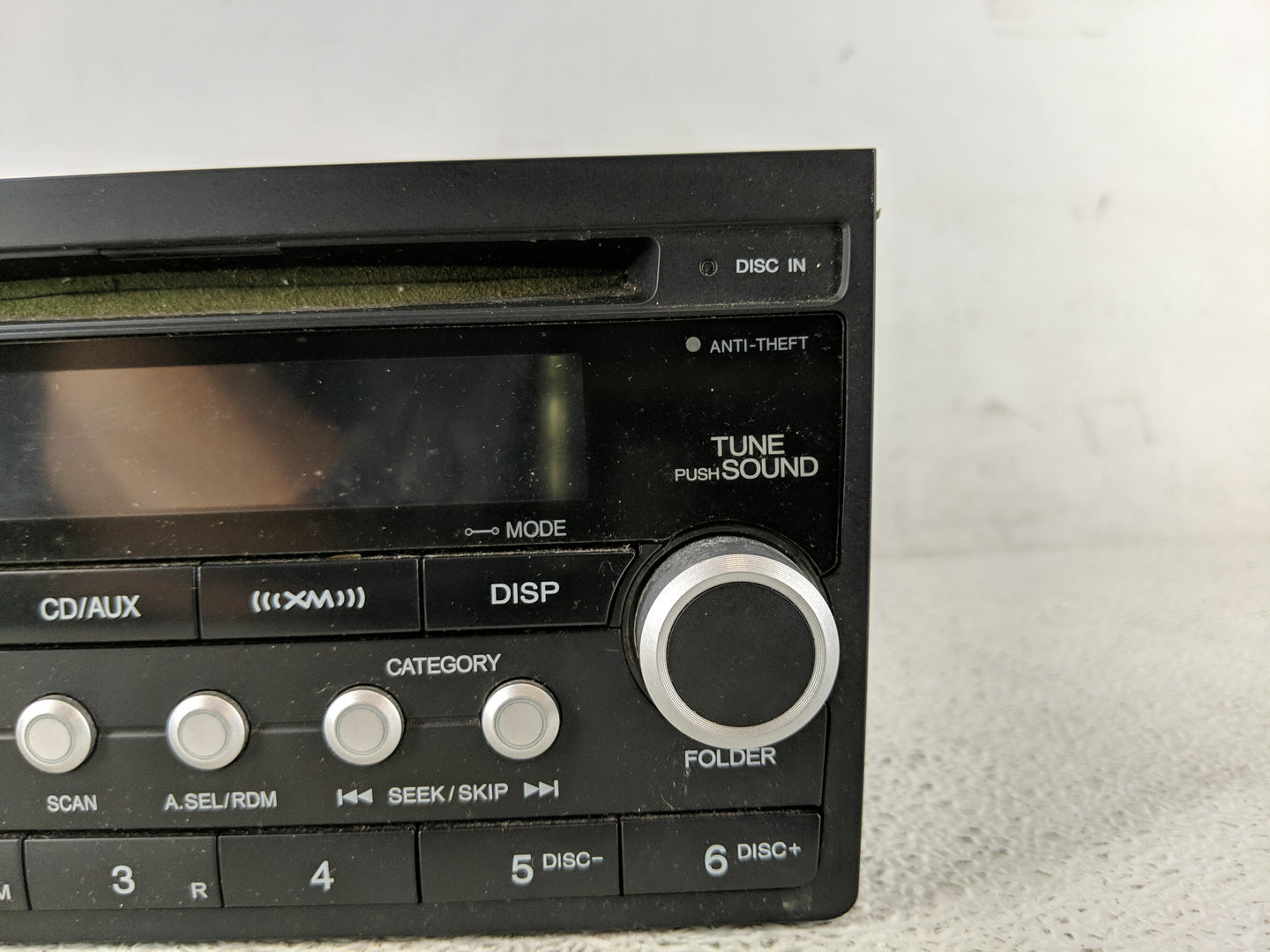 2007-2011 Honda Element Radio AM FM Cd Player Receiver Replacement P/N:39101-SCV-A310-M1 Fits Fits 2007 2008 2009 2010 2011 