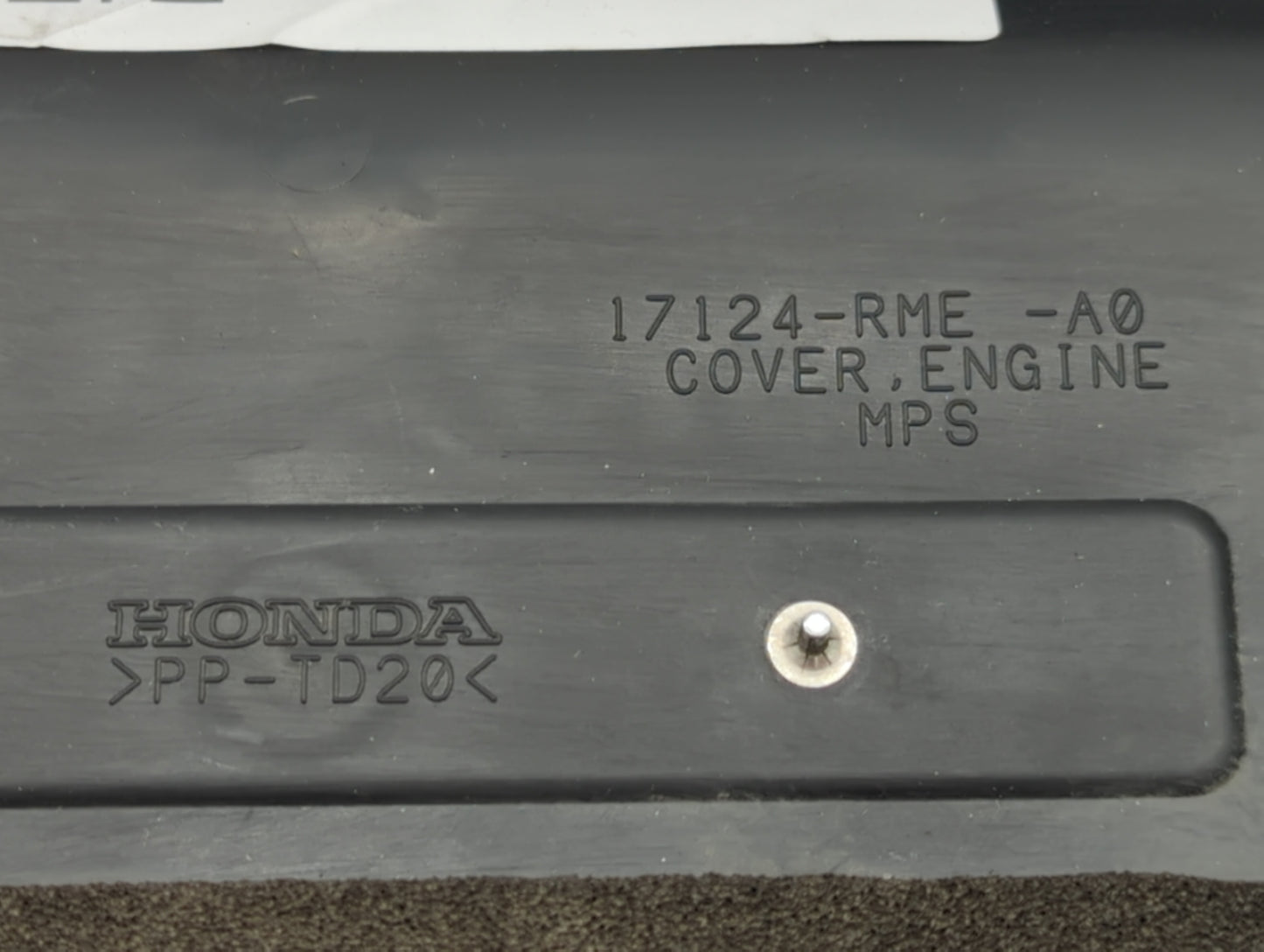 2007 Honda Fit Engine Cover - Oemusedautoparts1.com