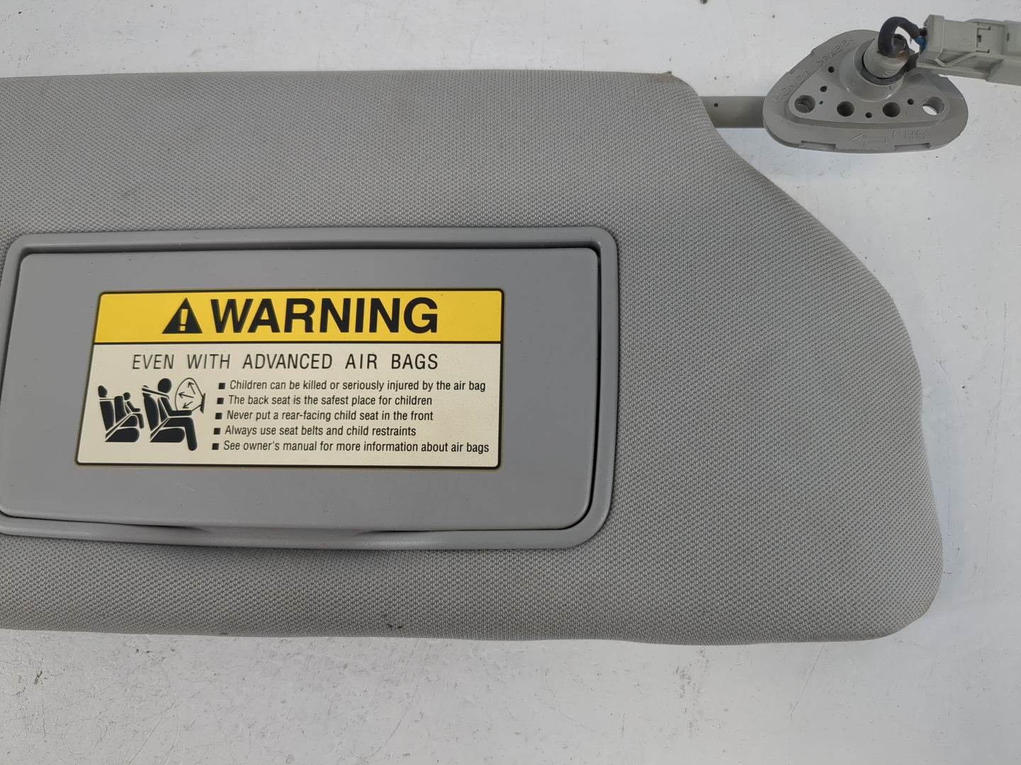 2006-2010 Honda Odyssey Sun Visor Shade Replacement Passenger Right Mirror Fits Fits 2006 2007 2008 2009 2010 OEM Used Auto 