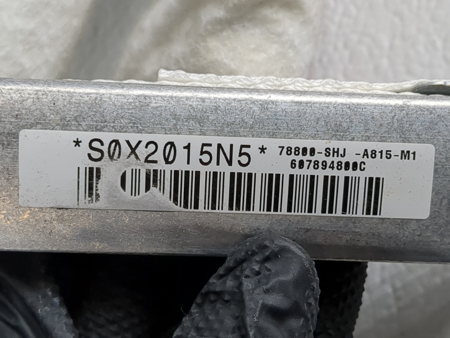 2005-2007 Honda Odyssey Passenger Curtain Air Bag Oem - Oemusedautoparts1.com