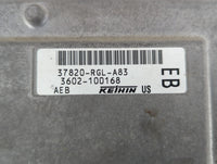 2007 Honda Odyssey PCM Engine Control Computer ECU ECM PCU OEM Fits OEM Used Auto Parts - Oemusedautoparts1.com