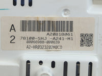 2005-2010 Honda Odyssey Instrument Cluster Speedometer Gauges Fits Fits 2005 2006 2007 2008 2009 2010 OEM Used Auto Parts - 