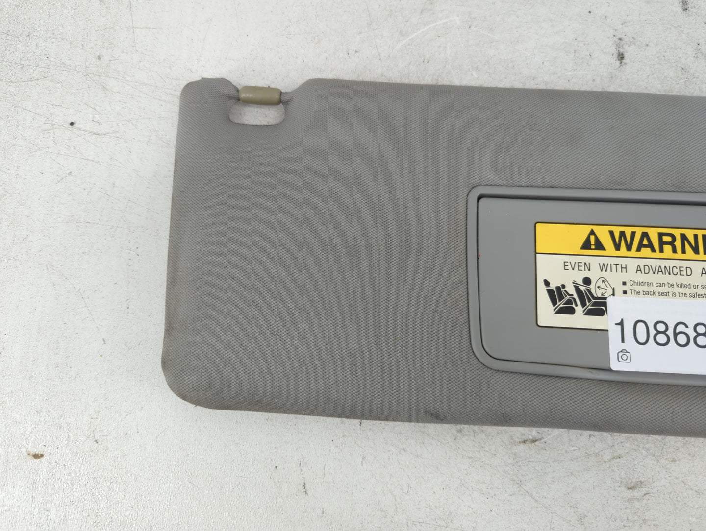 2006-2010 Honda Odyssey Sun Visor Shade Replacement Passenger Right Mirror Fits Fits 2006 2007 2008 2009 2010 OEM Used Auto 