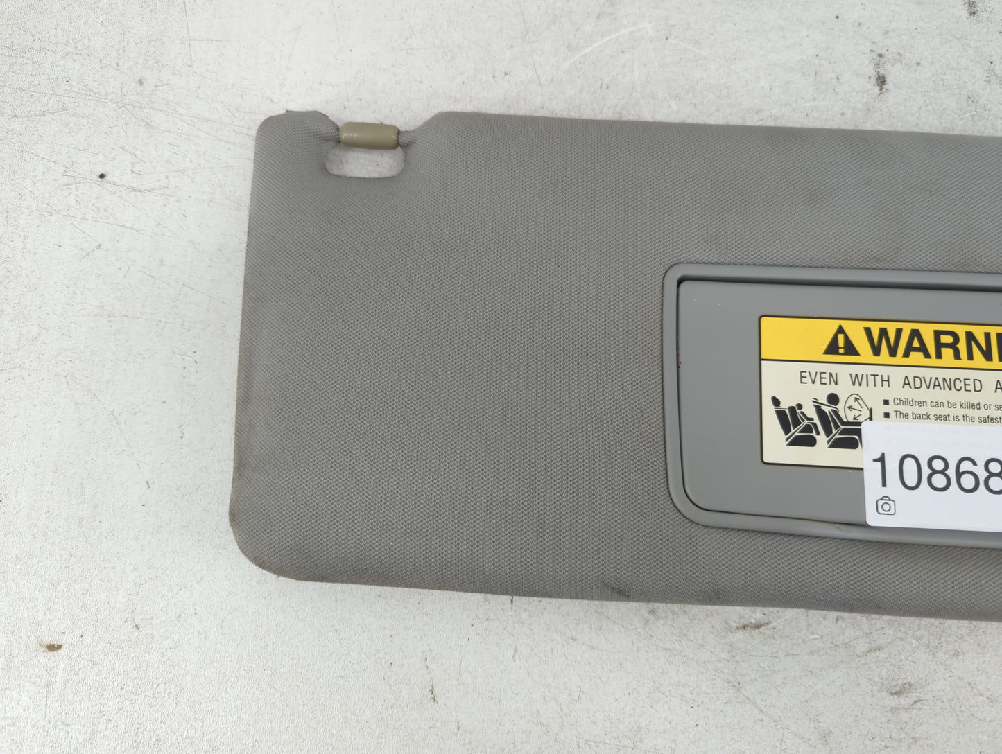 2006-2010 Honda Odyssey Sun Visor Shade Replacement Passenger Right Mirror Fits Fits 2006 2007 2008 2009 2010 OEM Used Auto 