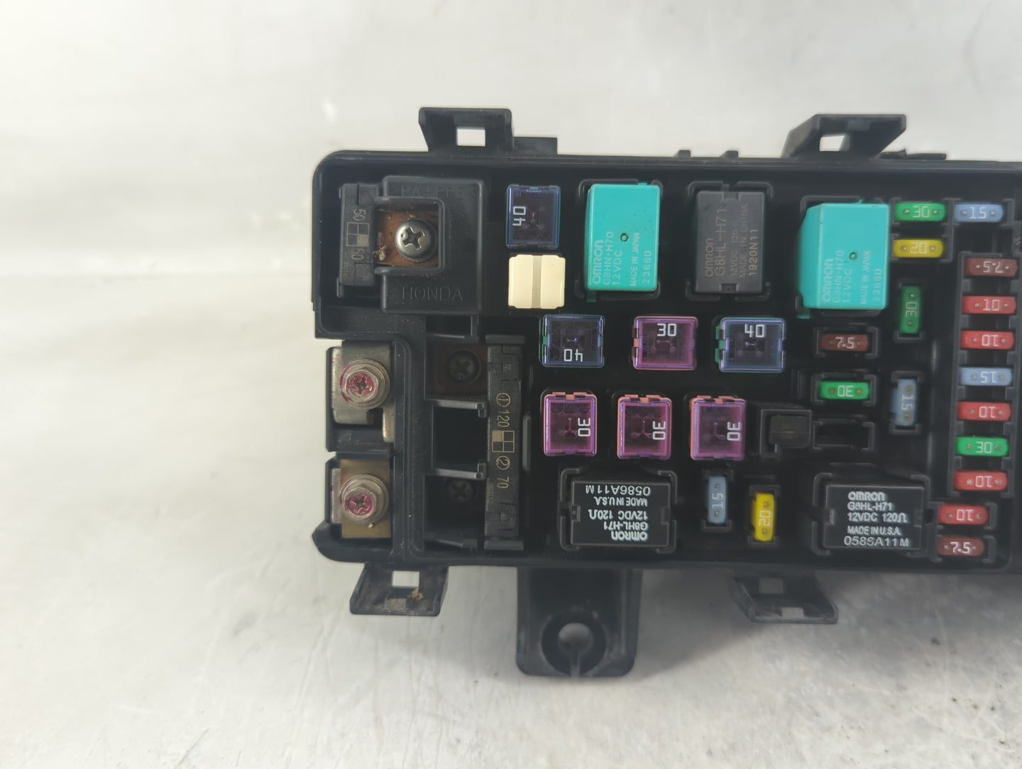 2005-2010 Honda Odyssey Fusebox Fuse Box Panel Relay Module Fits Fits 2005 2006 2007 2008 2009 2010 OEM Used Auto Parts - Oe