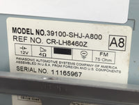 2005-2010 Honda Odyssey Radio AM FM Cd Player Receiver Replacement P/N:39100-SHJ-A800 Fits Fits 2005 2006 2007 2008 2009 201