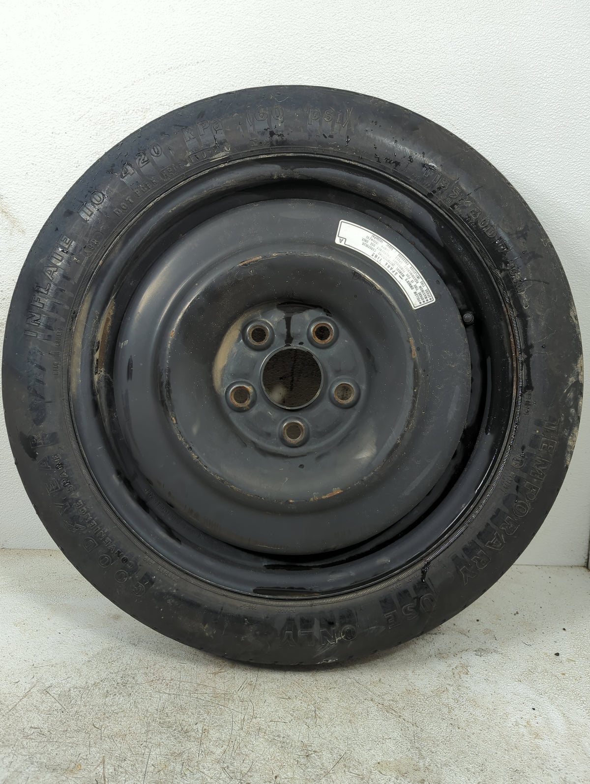 2005-2010 Honda Odyssey Spare Donut Tire Wheel Rim Oem - Oemusedautoparts1.com